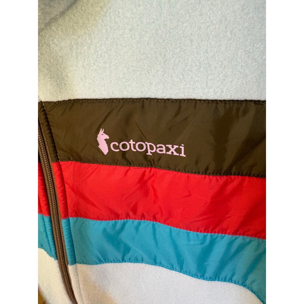 Cotopaxi Fleece Full Zip Colorblock Jacket Outerwear Retro Gorpcore Hiking Warm - Picture 3 of 9